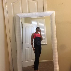 gym tank from pink! dri-fit material